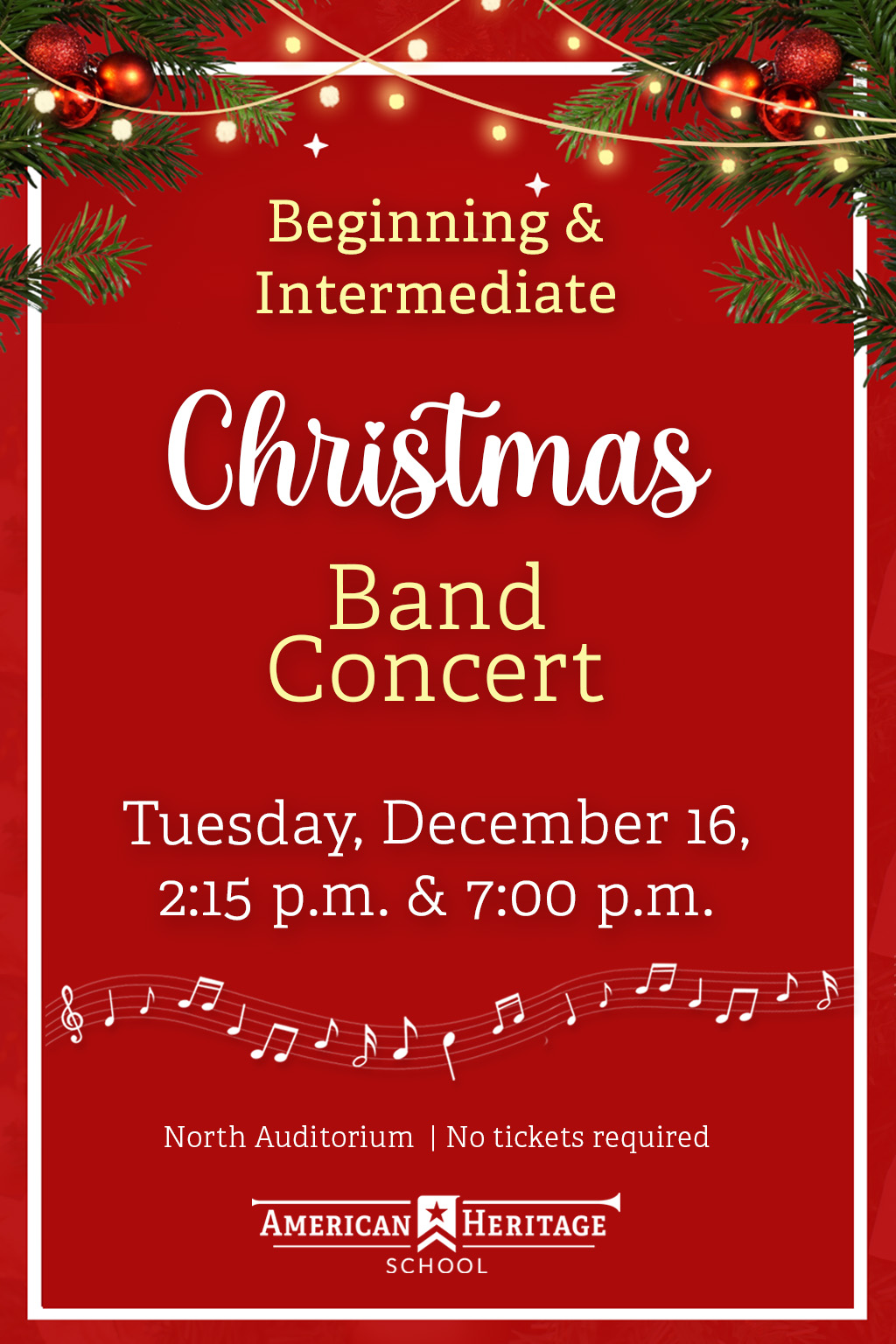 2025 christmas-BAND-poster